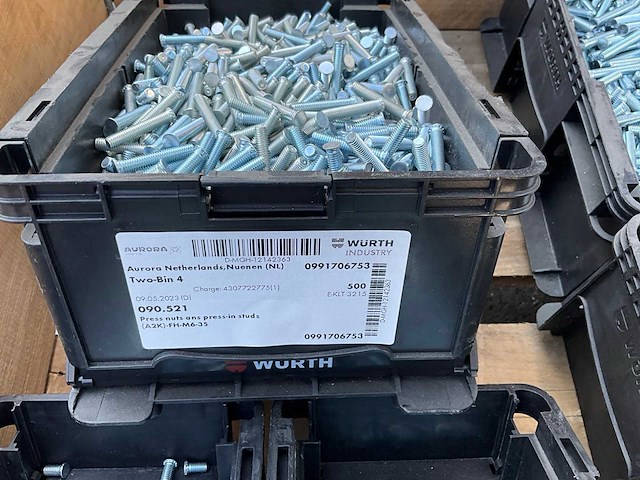 Partij - würth - bouten - moeren en bevestigingsmaterialen - afbeelding 8 van  13