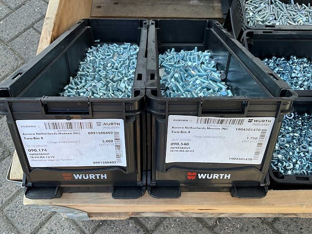 Partij - würth - bouten - moeren en bevestigingsmaterialen - afbeelding 4 van  13
