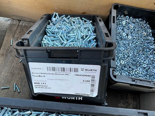 Partij - würth - bouten - moeren en bevestigingsmaterialen - afbeelding 6 van  18