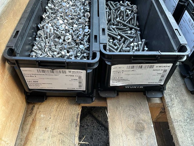 Partij - würth - bouten - moeren en bevestigingsmaterialen - afbeelding 12 van  18