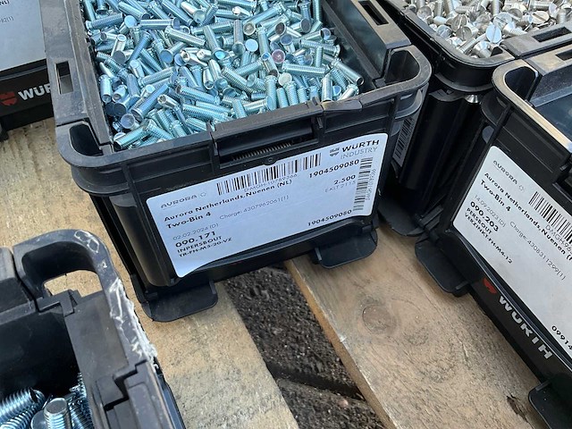 Partij - würth - bouten - moeren en bevestigingsmaterialen - afbeelding 16 van  18