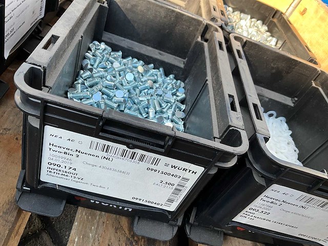 Partij - würth - bouten - moeren en bevestigingsmaterialen - afbeelding 10 van  16