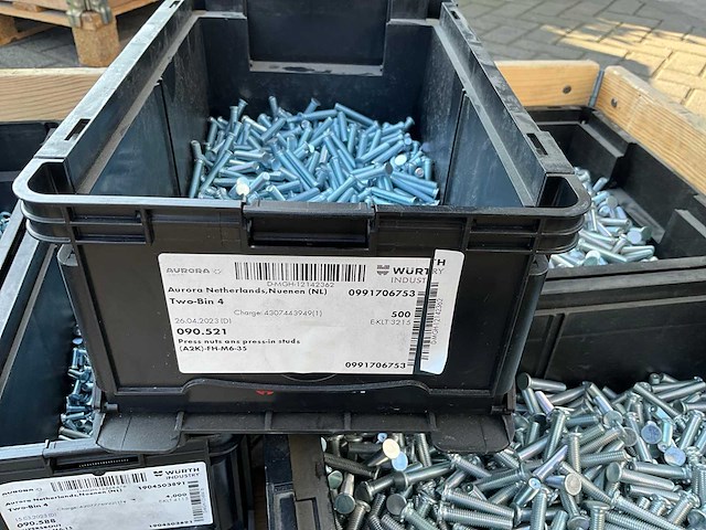 Partij - würth - bouten - moeren en bevestigingsmaterialen - afbeelding 12 van  12