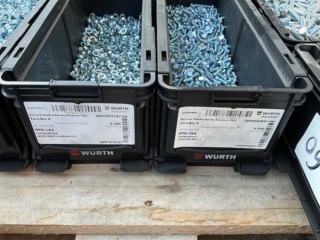 Partij - würth - bouten - moeren en bevestigingsmaterialen - afbeelding 6 van  12