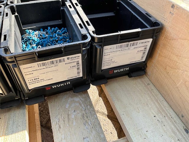 Partij - würth - zekeringen en elektrisch aansluit- en bevestigingsmateriaal - afbeelding 12 van  24
