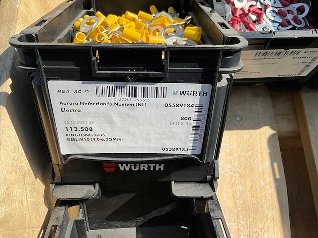 Partij - würth - zekeringen en elektrisch aansluit- en bevestigingsmateriaal - afbeelding 23 van  24