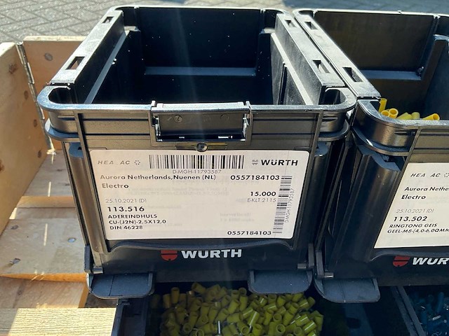 Partij - würth - zekeringen en elektrisch aansluit- en bevestigingsmateriaal - afbeelding 8 van  24