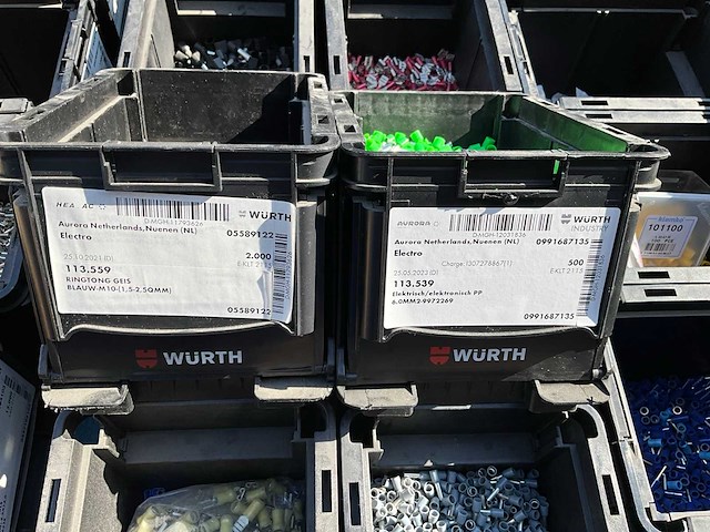 Partij - würth - zekeringen en elektrisch aansluit- en bevestigingsmateriaal - afbeelding 9 van  18