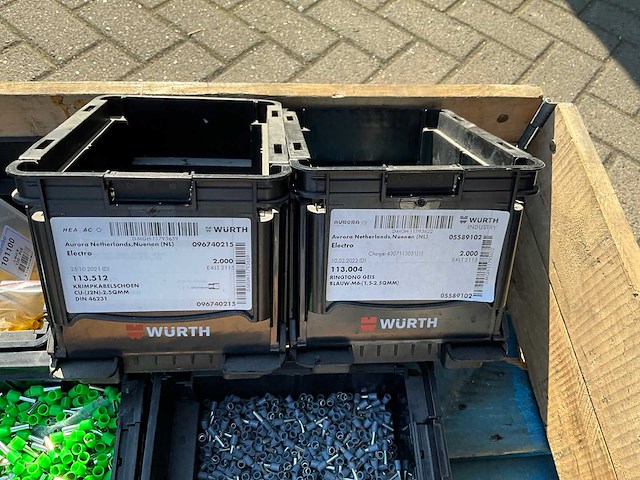 Partij - würth - zekeringen en elektrisch aansluit- en bevestigingsmateriaal - afbeelding 10 van  18