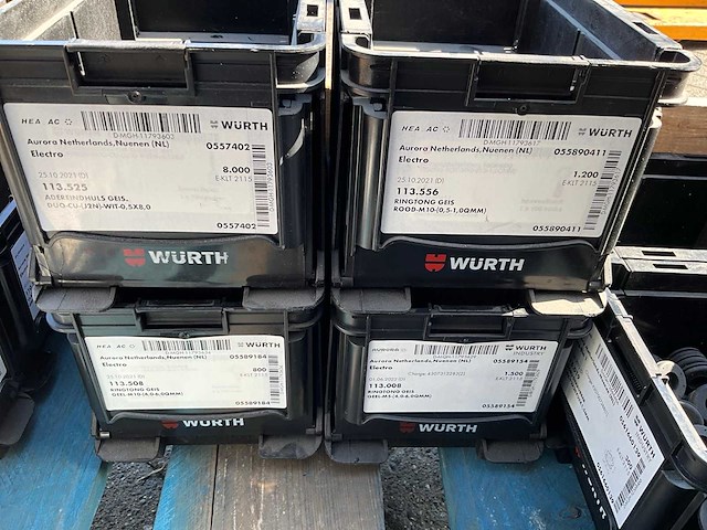Partij - würth - zekeringen en elektrisch aansluit- en bevestigingsmateriaal - afbeelding 11 van  18