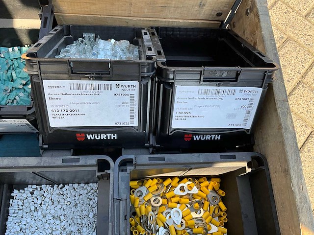 Partij - würth - zekeringen en elektrisch aansluit- en bevestigingsmateriaal - afbeelding 6 van  18