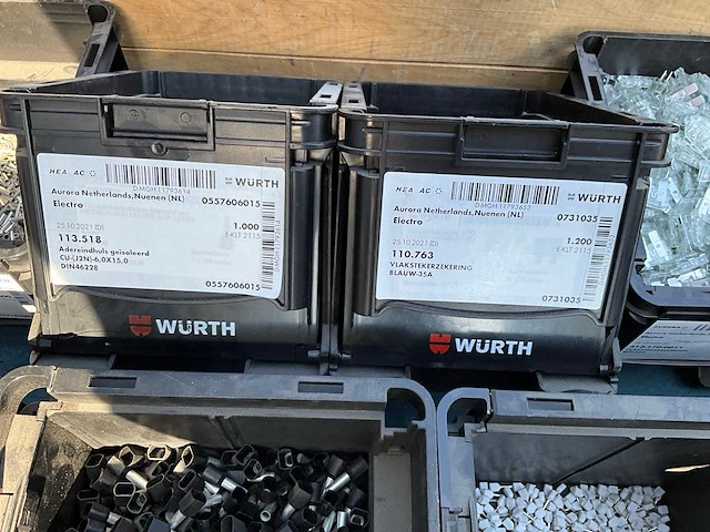 Partij - würth - zekeringen en elektrisch aansluit- en bevestigingsmateriaal - afbeelding 17 van  18