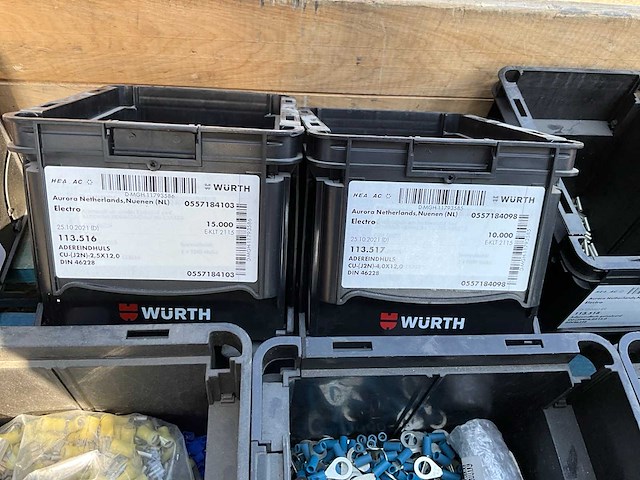 Partij - würth - zekeringen en elektrisch aansluit- en bevestigingsmateriaal - afbeelding 7 van  18