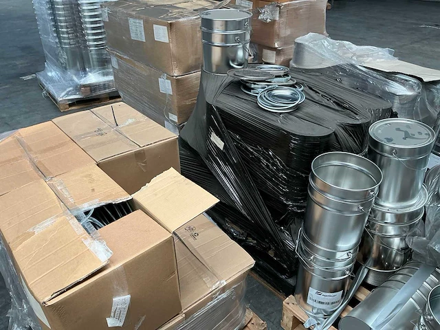 Partij 10 liter emmers (rvs) - afbeelding 2 van  17