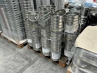 Partij 10 liter emmers (rvs) - afbeelding 5 van  17