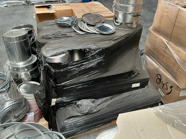 Partij 10 liter emmers (rvs) - afbeelding 9 van  17