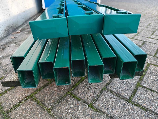 Partij 12x- hekwerk palen 180cm - afbeelding 4 van  5