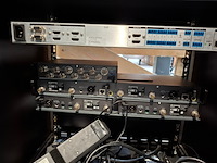 Partij 19 inch racks met proffesionele av apparatuur, blackmagic, extron, sennheiser - afbeelding 14 van  14