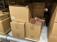 Partij 20cm hummingbird hanger pink (168x) - afbeelding 3 van  4