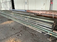 Partij 26 stuks houten balkhout 220 × 75 mm – lengtes 7,50 en 8,50 m - afbeelding 6 van  6