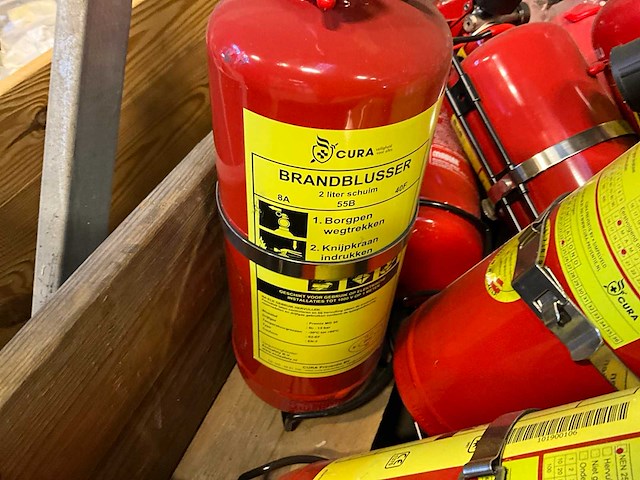 Partij 2l schuim brandblusser - afbeelding 2 van  3