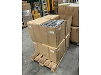 Partij 3 draads kordel zwart 250gram per bol (770x) - afbeelding 2 van  3