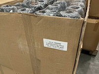 Partij 3 draads kordel zwart 250gram per bol (770x) - afbeelding 3 van  3
