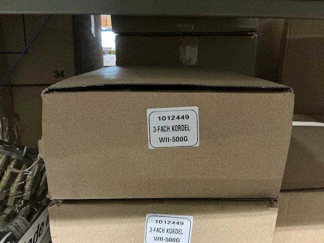 Partij 3-fach kordel wii-500g (48x) - afbeelding 3 van  3