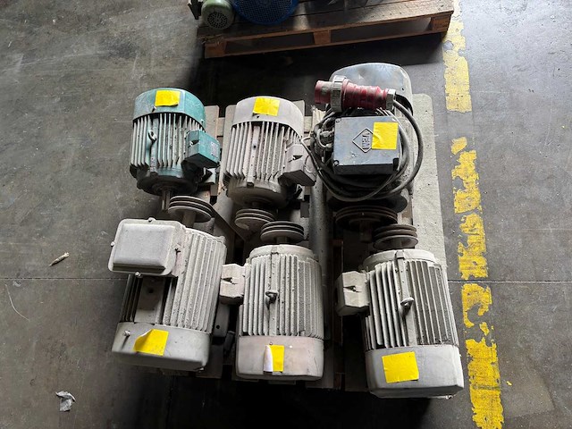 Partij 3-fase elektromotoren – diverse vermogens (5,5 – 11 kw) - afbeelding 11 van  22
