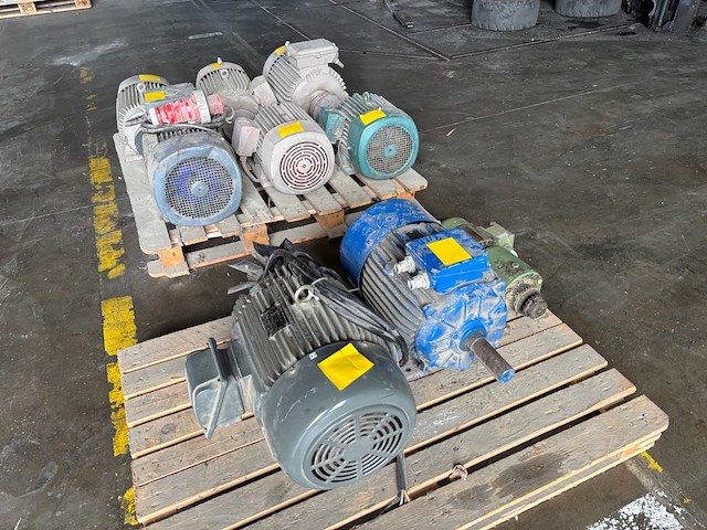 Partij 3-fase elektromotoren – diverse vermogens (5,5 – 11 kw) - afbeelding 16 van  22