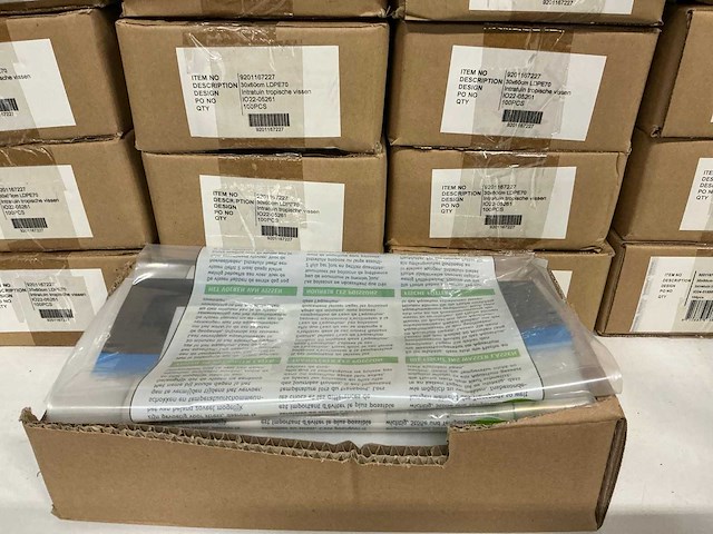 Partij 30x60cm ldpe70 tropische vissen bedrukt (2600x) - afbeelding 3 van  3