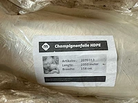 Partij 33 rollen mertens hdpe champignonfolie – 1580 mm × 2350 m – 7 micron - afbeelding 7 van  8