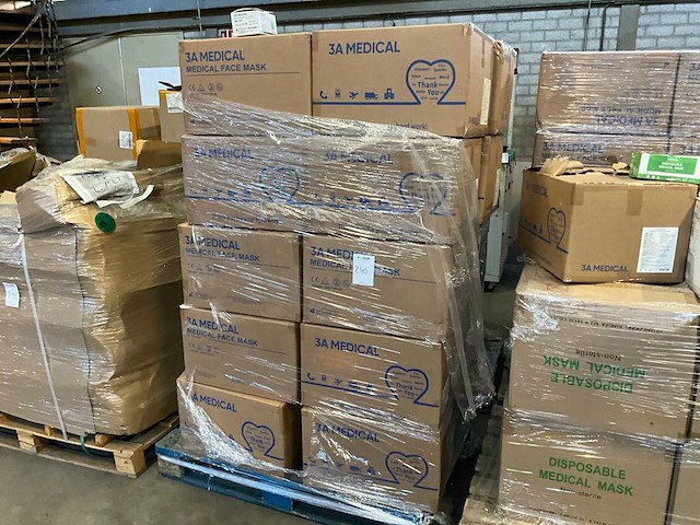 Partij 3a medical mondkapjes - afbeelding 6 van  6