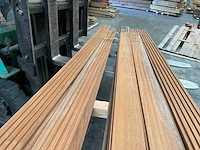 Partij 5-voudig rhombusprofiel western red cedar - 180-300x14,5x2 cm - afbeelding 6 van  22