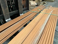 Partij 5-voudig rhombusprofiel western red cedar - 180-300x14,5x2 cm - afbeelding 13 van  22