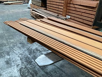 Partij 5-voudig rhombusprofiel western red cedar - 180-300x14,5x2 cm - afbeelding 18 van  22
