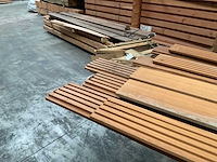 Partij 5-voudig rhombusprofiel western red cedar - 180-300x14,5x2 cm - afbeelding 20 van  22