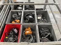 Partij 500kg kettingtakels met kettingzak, 68 stuks - afbeelding 2 van  3