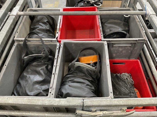 Partij 500kg kettingtakels met kettingzak, 68 stuks - afbeelding 3 van  3