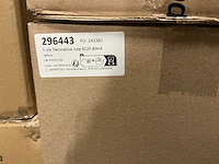 Partij 5cm decorative jute 8120 40mr yellow/green (36x) - afbeelding 5 van  5