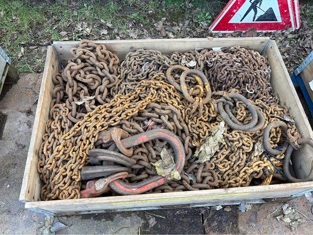 Partij 6.7t grade 10 2 spronghijsketting - afbeelding 2 van  5