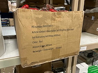 Partij 6cm hearts on 50cm pick shiny red (400x) - afbeelding 4 van  4