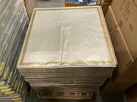 Partij 70x70cm rpe40 recy 40% border gold (10000x) - afbeelding 1 van  2