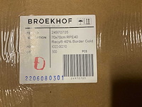 Partij 70x70cm rpe40 recy 40% border gold (10000x) - afbeelding 2 van  2