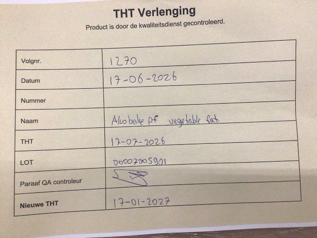 Partij aak plantaardig vet (25kg) - afbeelding 4 van  4