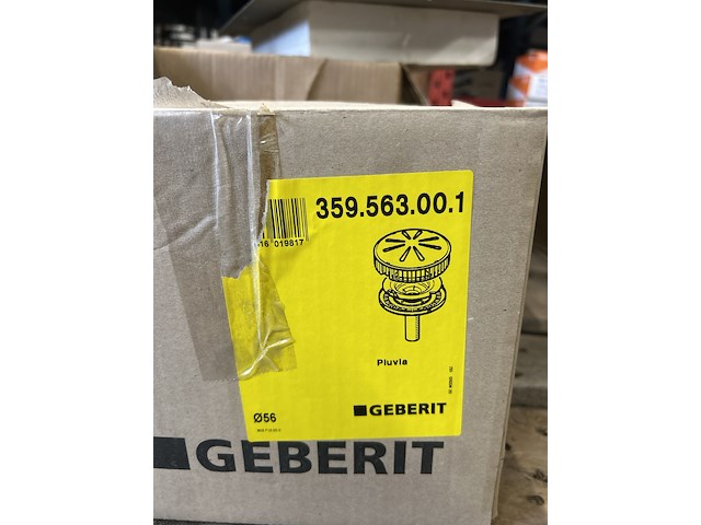 Partij aan- en afvoer accessoires, w.o. geberit - afbeelding 3 van  8