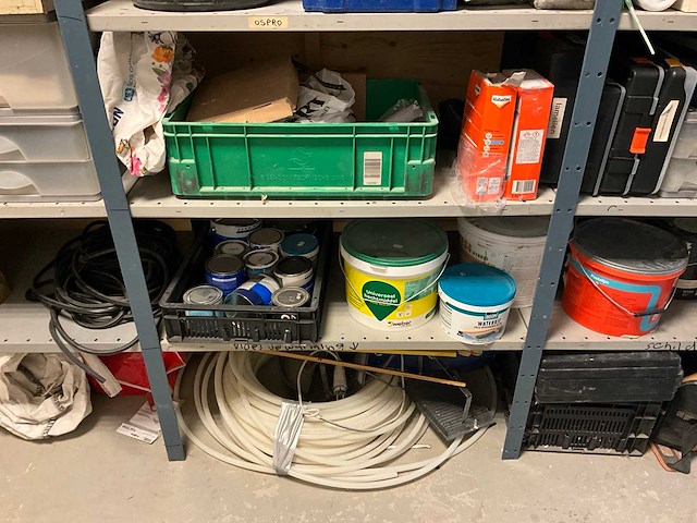 Partij aannemersmaterialen - afbeelding 3 van  11