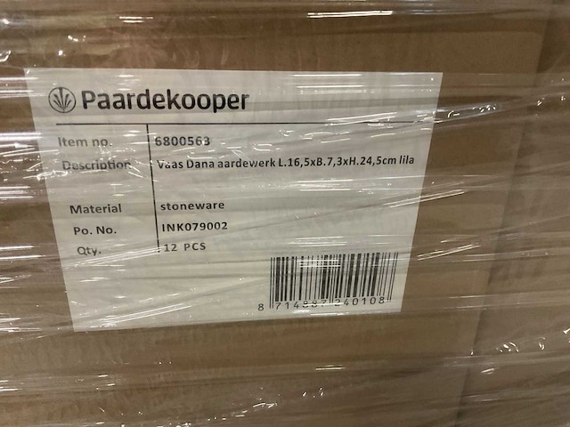 Partij aardewerk vazen - afbeelding 6 van  8