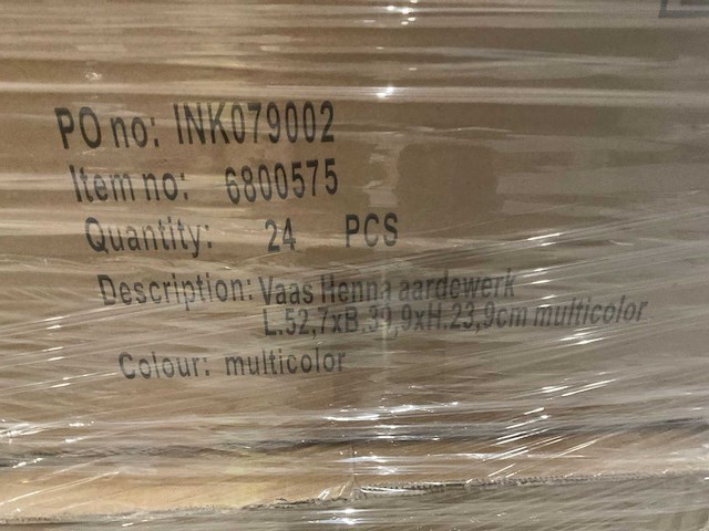 Partij aardewerk vazen - afbeelding 7 van  8