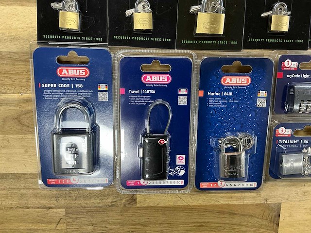 Partij abus&citadel hangsloten (20x) - afbeelding 2 van  5